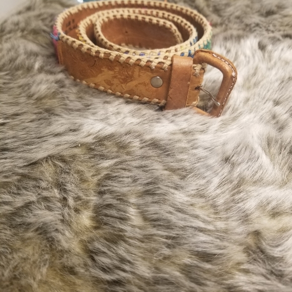 Australian Multicolour leather belt. - Picture 3 of 4